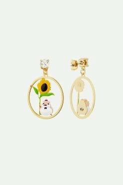 N2 By Les Néréides Boucles D'oreilles Tiges Asymétriques Hamsters Et Fleurs -Les Néréides fr b7b41729 6954 4f04 b37a f0f70c0f0a2b
