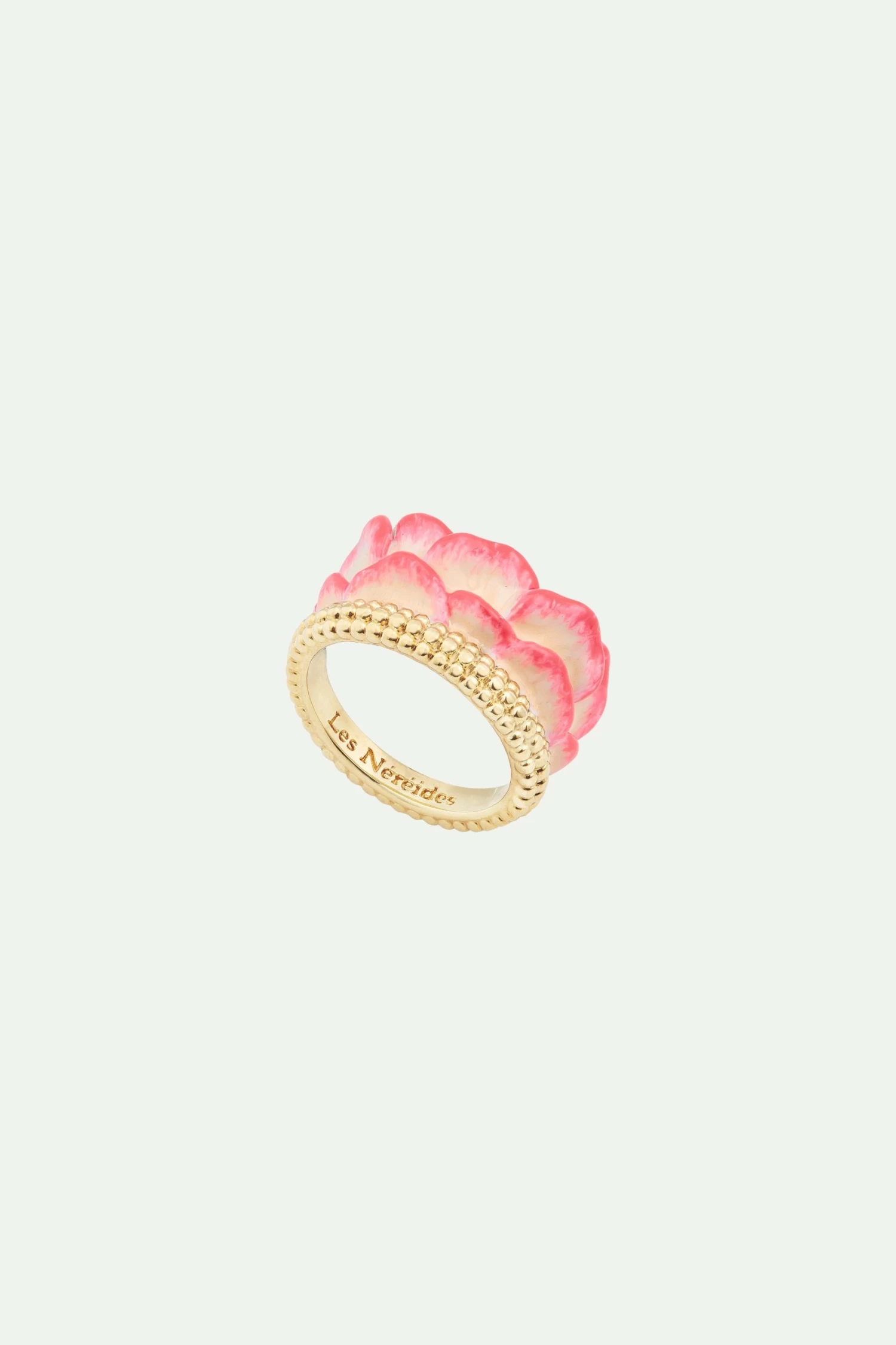 Les Néréides Bague Pétales De Roses D'églantier 1 Les Néréides Bague Pétales De Roses D'églantier