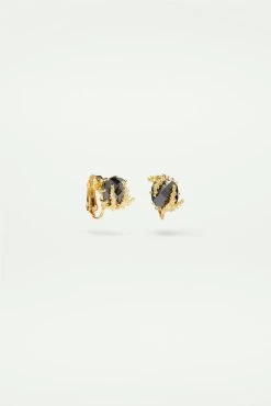 Les Néréides Boucles D'oreilles Fleurs De Patchouli Et Verre Noir Facetté -Les Néréides fr c52028f3 b76c 4c20 a129 cb7c73d68822