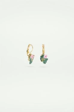 Les Néréides Boucles D'oreilles Dormeuses Fleur De Lotus Et Pierre Bleue -Les Néréides fr d2f2f134 967e 48ad 976f 67307436890c
