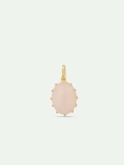 Les Néréides 40 Les Néréides Pendentif Pierre Quartz Rose
