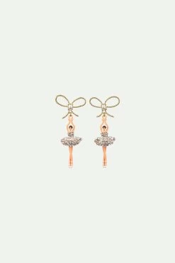 Les Néréides Boucles D'oreilles Danseuses étoiles Cristal