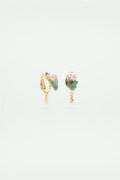 Les Néréides Boucles D'oreilles Clips Fleur De Lotus Et Pierre Bleue -Les Néréides fr d44f23bb 33ac 49bf a098 794c861f0edc