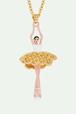 Les Néréides Collier Pendentif Ballerine Tutu De Dentelle Dorée 5 Les Néréides Collier Pendentif Ballerine Tutu De Dentelle Dorée -Les Néréides fr d7ac2f81 03cf 4679 ba46 d8226745bf8b