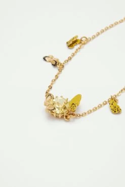 Les Néréides Bracelet Charm's Papillons Colorés Et Pierre En Verre Taillé -Les Néréides fr dad9d02a dc5f 4d3e 9c53 223ec587f086