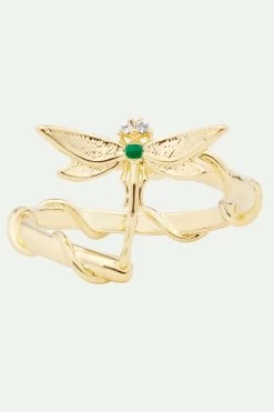Les Néréides Bague Ajustable Libellule Dorée -Les Néréides fr daea9025 71ba 4c8d a898 3b1db6cb4e79