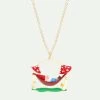 N2 By Les Néréides Collier Pendentif Hamac Et Nain De Jardin