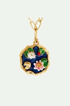 Les Néréides Collier Pendentif étang De Giverny Et Lapis-lazuli -Les Néréides fr e31f4efc 35fb 43f6 8c7e 0c7ba92b1f2e