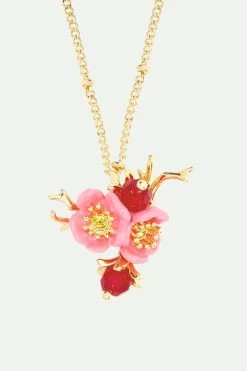 Les Néréides Collier Pendentif Fleurs De Prunier -Les Néréides fr ef797231 2b9c 490f bf52 477d2f27d5ab