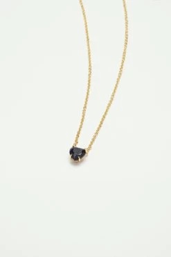 Les Néréides Collier Pendentif Pierre Cœur La Diamantine Bleu Nuit Pailleté -Les Néréides fr f076f2ca 4808 49bc 8afb 85cb0b29976e