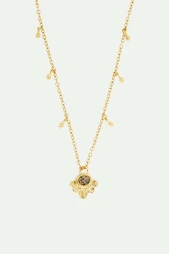 Les Néréides Collier Pendentif Terrazzo