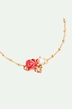 Les Néréides Bracelet Fin Rose, Perle De Culture Et Pierre -Les Néréides fr f5bdce63 4378 4e79 a501 e1a104b80668