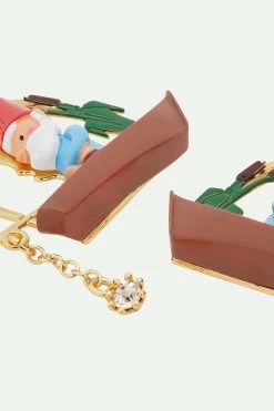 N2 By Les Néréides Boucles D'oreilles Nain De Jardin à La Pêche -Les Néréides fr f7e6c69c cbae 4848 b804 0ae051a959c5