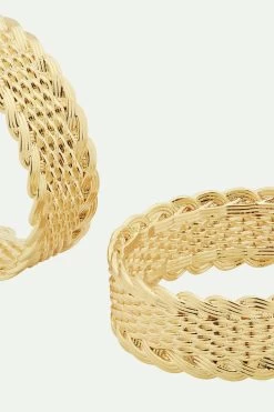 Les Néréides Boucles D'oreilles Tiges Créoles Osier Tressé -Les Néréides fr f891009c f27b 4867 9da9 1a0c8023499c