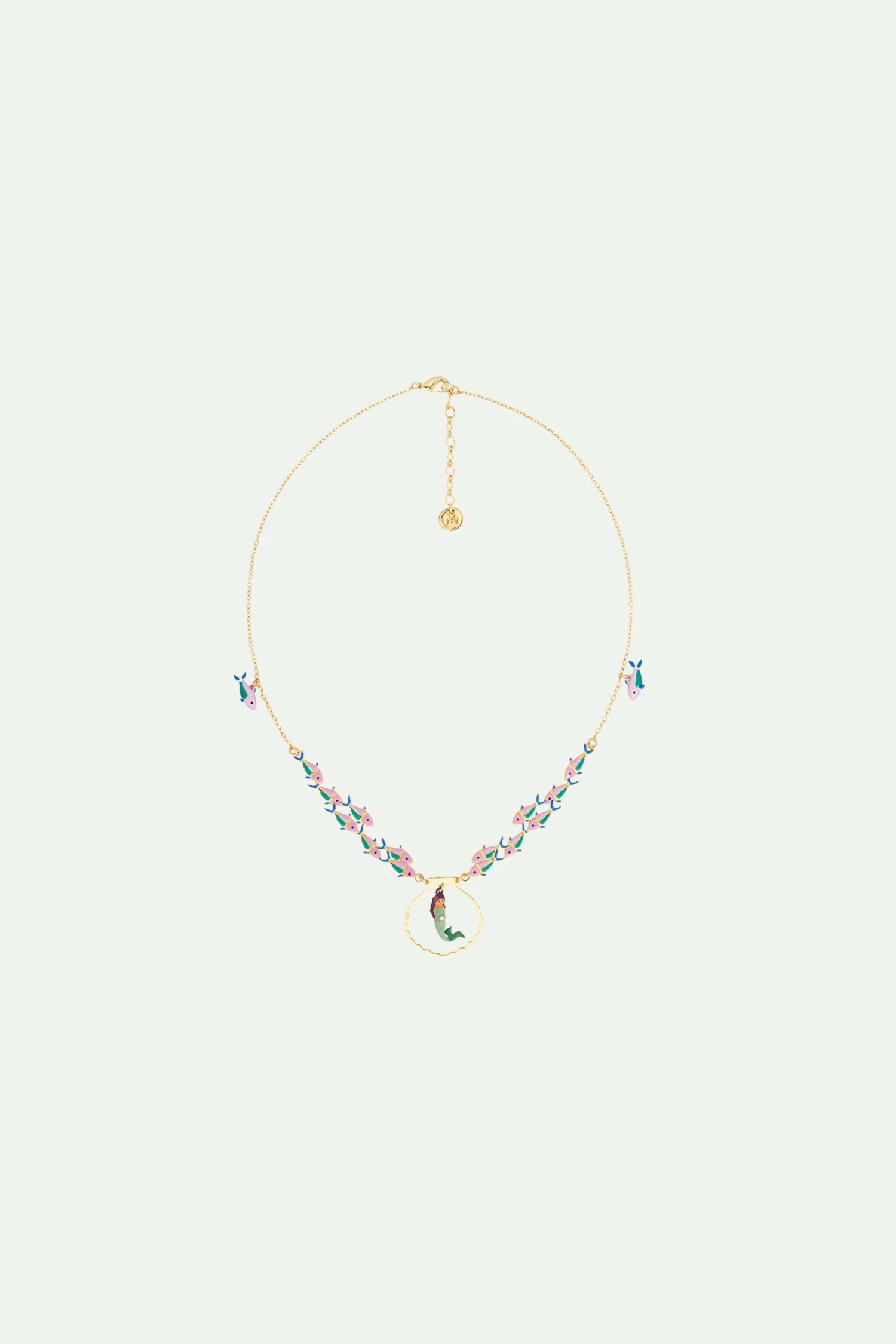 N2 By Les Néréides Collier Plastron Sirène Et Poissons 3 N2 By Les Néréides Collier Plastron Sirène Et Poissons – Image 3