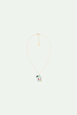 N2 By Les Néréides Collier Pendentif Couple Champimignon Et Cabine De Plage -Les Néréides fr fa9571ad 067f 4d6b 984c 152f10979b9e
