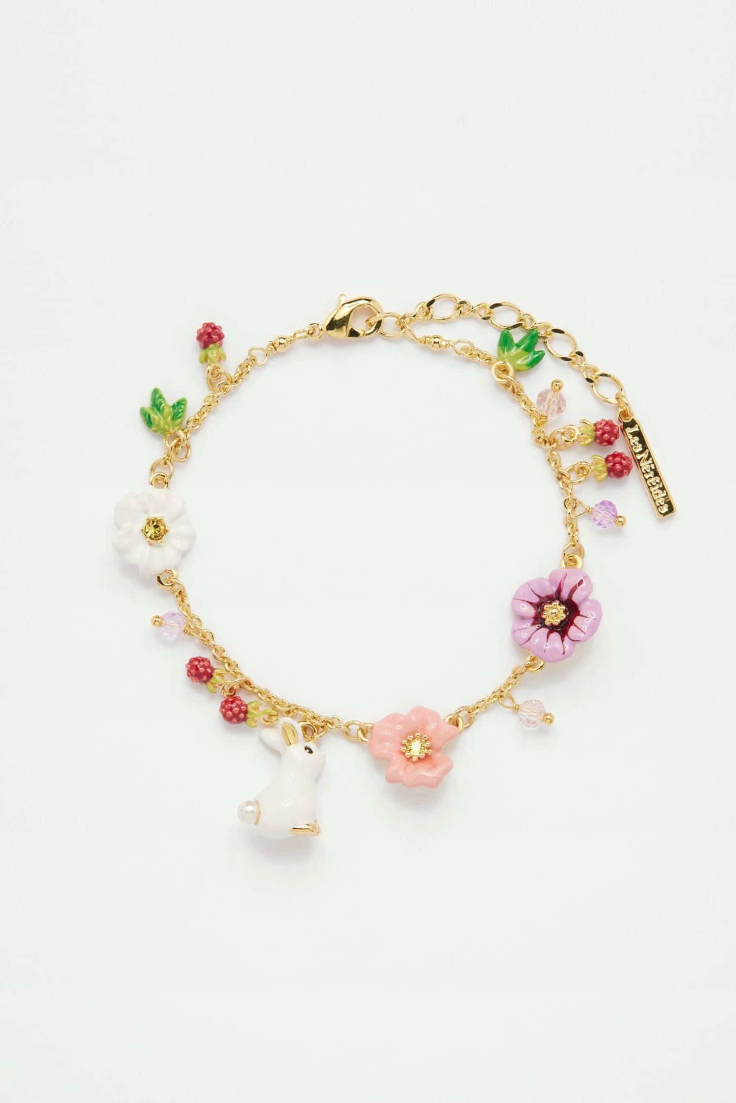 Les Néréides Bracelet Charm's Lapin Rencontre Enchantée 1 Les Néréides Bracelet Charm's Lapin Rencontre Enchantée