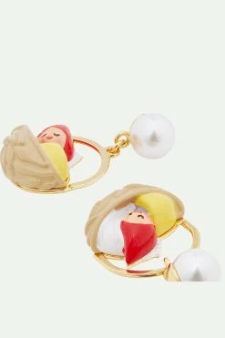 N2 By Les Néréides Boucles D'oreilles Coquille De Noix Et Naine De Jardin -Les Néréides fr fe87e3a5 94ec 4191 ae12 4ac53650377f